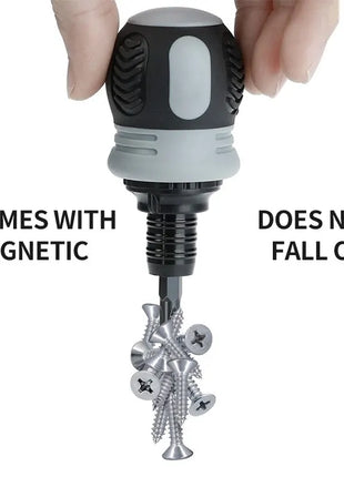 Mini Ratchet Precision Screwdriver Magnetic 13 In 1 Telescopic