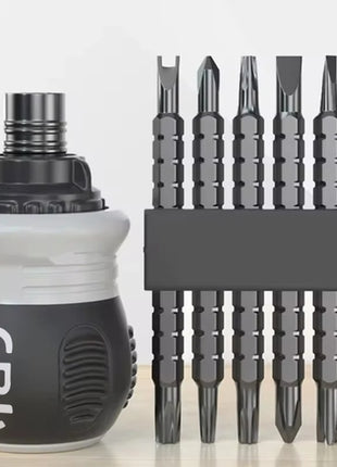 Mini Ratchet Precision Screwdriver Magnetic 13 In 1 Telescopic