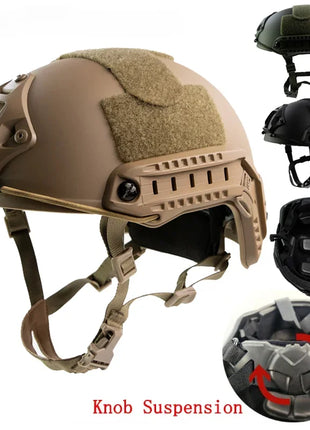 Fast Tactical Helmet Adjustable knob Thicken ABS Outdoor Air Gun