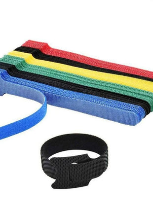 50/200 Pcs Releasable Cable Ties Colored Plastics Reusable Cable ties
