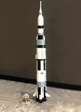 Apollo Saturn V Rocket Building Blocks Kit 602PCS - 59cm Space
