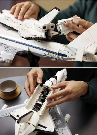 New MOC Space Shuttle rocket model decoration building bricks