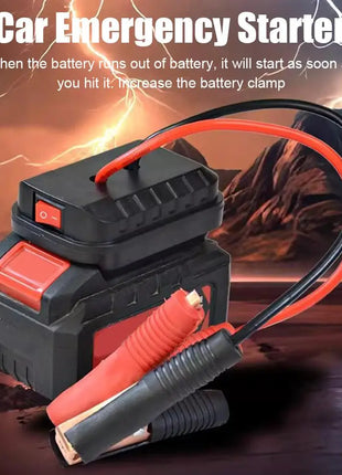 Car Lithium Battery Converter Charger Clip Auto Igniter Jump Starter
