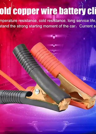 Car Lithium Battery Converter Charger Clip Auto Igniter Jump Starter