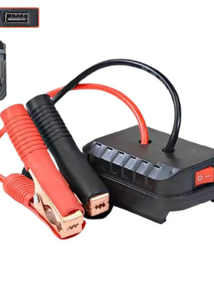 Car Lithium Battery Converter Charger Clip Auto Igniter Jump Starter