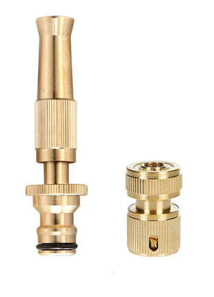 SCIMAKER Spray Nozzle Water Gun Brass High Pressure Direct Spray