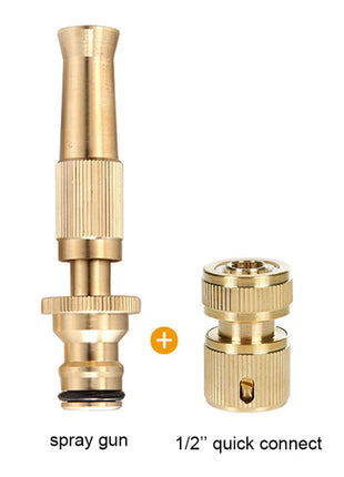 SCIMAKER Spray Nozzle Water Gun Brass High Pressure Direct Spray