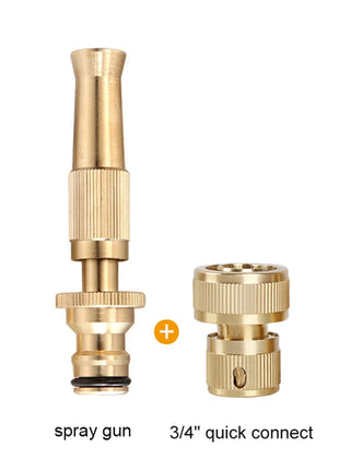 SCIMAKER Spray Nozzle Water Gun Brass High Pressure Direct Spray