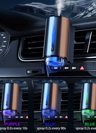 Car Electric Air Diffuser Aroma Car Air Vent Humidifier Mist