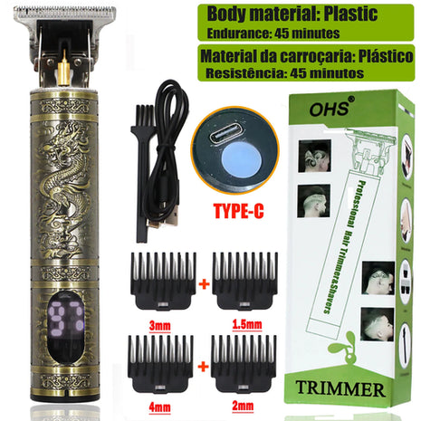 Hot Sale Vintage T9 Electric Cordless Hair Cutting Machine