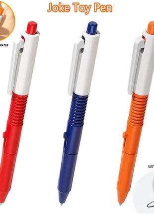 1/3/5Pcs  Prank Ballpoint Pen Novelty Spoof Water Spray Function
