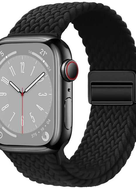 Braided Strap For Apple Watch Band 44mm 40mm 45mm 49mm 41mm 38 buckle
