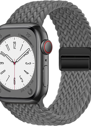 Braided Strap For Apple Watch Band 44mm 40mm 45mm 49mm 41mm 38 buckle