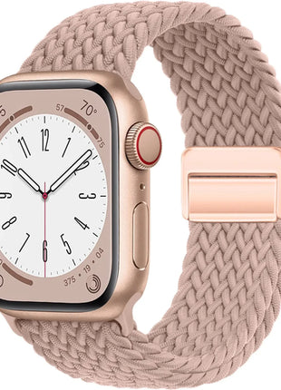 Braided Strap For Apple Watch Band 44mm 40mm 45mm 49mm 41mm 38 buckle