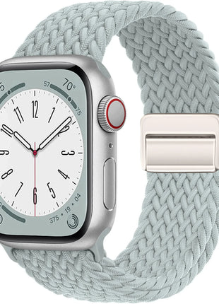Braided Strap For Apple Watch Band 44mm 40mm 45mm 49mm 41mm 38 buckle