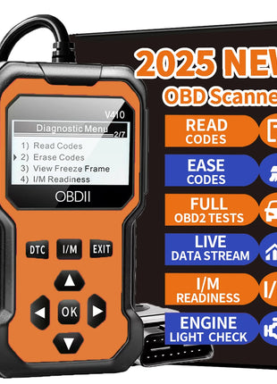 Car Obd2 Scanner Diagnostic Tool Code Reader Engine Fault Code Reader