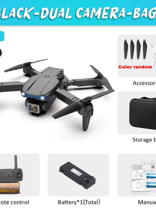E99 K3 Pro Drone HD Professional 4k drone Dual Camera WIFI fpv
