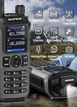 Baofeng UV 21 Pro Wireless Copy Frequency Walkie Talkie Long Range