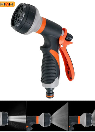 Hose Sprinkle Nozzle For Garden Washing Car 8 Spray Modes Lawn Spray