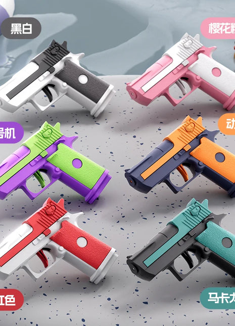 Mini Manual Water Gun Desert Eagle Pistol Shooting game Fight Toy Gun