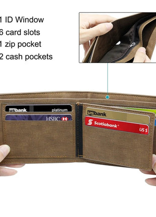 Picture Engraving Wallet PU Leather Wallet Bifold Custom Photo