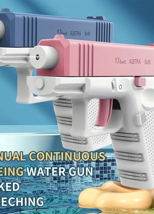 Summer Mini Water Gun Non Electric Pistol High-pressure Full Automatic