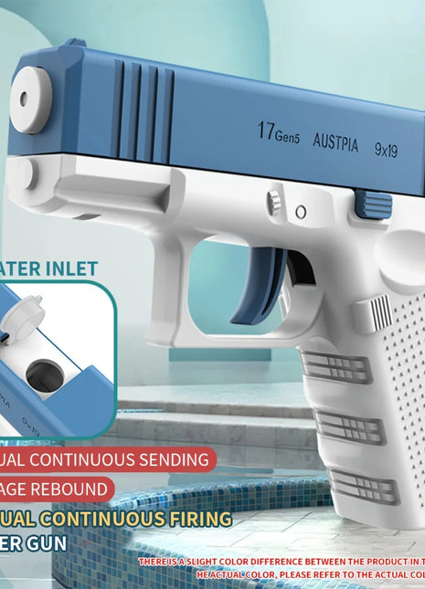Summer Mini Water Gun Non Electric Pistol High-pressure Full Automatic