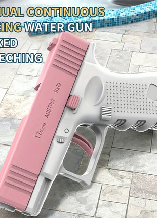 Summer Mini Water Gun Non Electric Pistol High-pressure Full Automatic