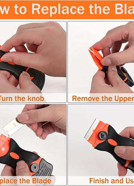 Plastic /Metal Razor Blade Scrapers For The Window Of The Car Vinyl