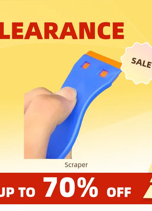 Clearance_Glue Removal Scraper Multifunctional Plastic Glass Removal