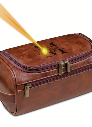 Custom Laser-Engraved Waterproof Multifunction Men's Wallet and