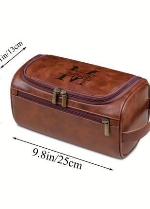 Custom Laser-Engraved Waterproof Multifunction Men's Wallet and