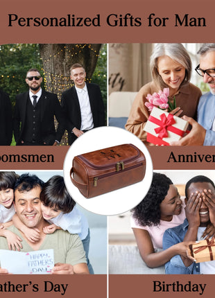 Custom Laser-Engraved Waterproof Multifunction Men's Wallet and