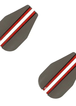 2PCS Car Rearview Mirror Rain Eyebrow Carbon Fiber Sun Visor Shade
