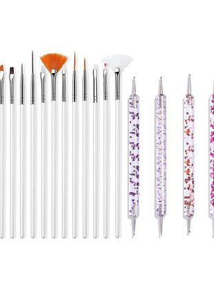 Nail Art Brush Remove Nail Dust Brush Acrylic UV Gel Polish Powder