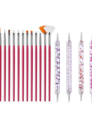 Nail Art Brush Remove Nail Dust Brush Acrylic UV Gel Polish Powder