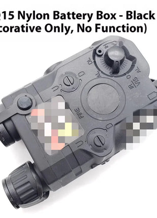 Tactical Airsoft PEQ-15 PEQ15 LA5C Red Dot Green Blue IR Fill Light