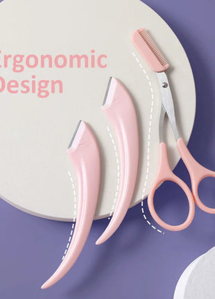 Eyebrow Trimming Knife Face Razor For Women Professional Eyebrow