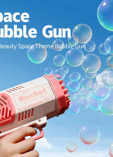 40 Hole Bubble Machine Fully Automatic Bubble Blowing Light Outdoor
