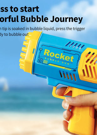 40 Hole Bubble Machine Fully Automatic Bubble Blowing Light Outdoor