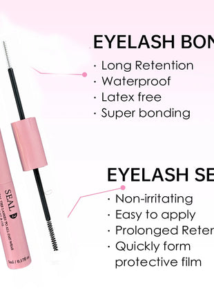 DIY Lashes Extension Kit Lash Bond and Seal Remover Eyelashes 200 PCS