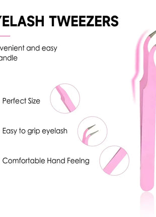 DIY Lashes Extension Kit Lash Bond and Seal Remover Eyelashes 200 PCS