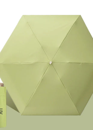 UPF50+ Umbrella Mini Pocket Sun Shade Umbrella Portable Vinyl Folding