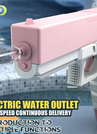Electric Water Gun Toy Portable Automatic  Electric Burst Water Gun
