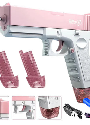Electric Water Gun Toy Portable Automatic  Electric Burst Water Gun
