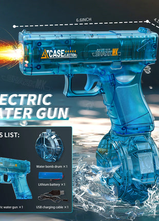 Electric Water Gun Toy Portable Automatic  Electric Burst Water Gun