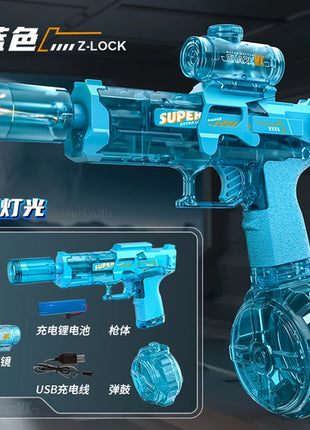Electric Water Gun Toy Portable Automatic  Electric Burst Water Gun