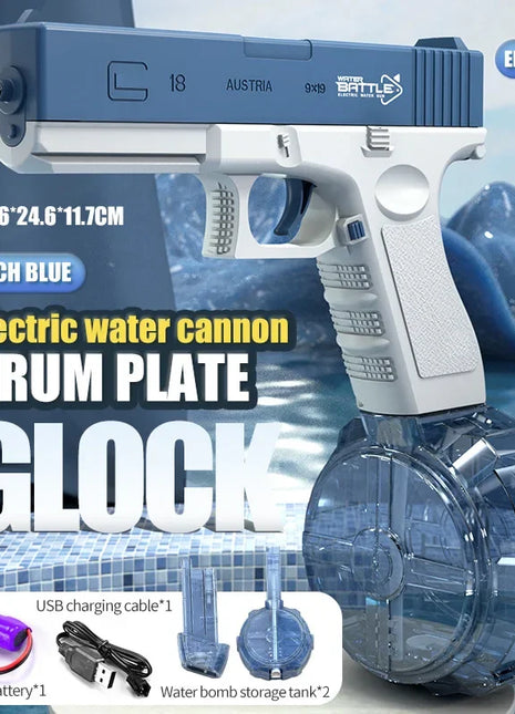 Fun Water Gun Electric M416 AK47 Glock Pistol Shooting Toy Full