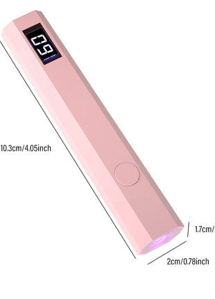 YIKOOLIN Convenient Handheld Nail Dryer Lamp UV/LED Nail Curing All