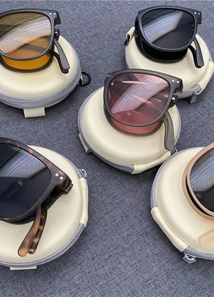 Folding sunglasses, portable, ultra light sun protection, UV